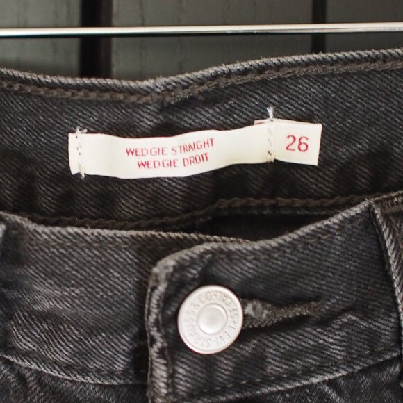 Levi's | Vintage Wedgie Straight Black Jeans - Picture 2 of 9